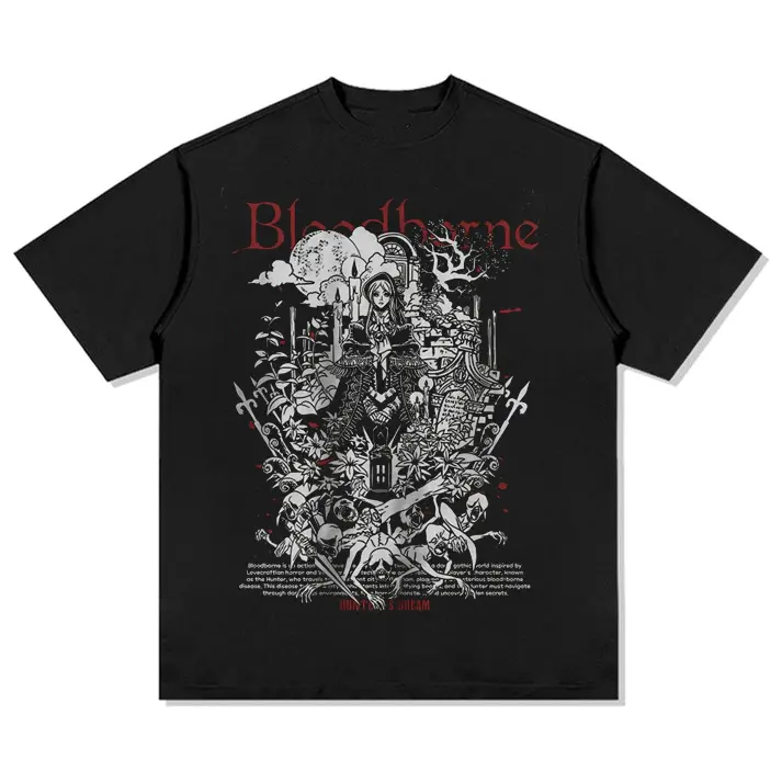 Bloodborne Hunter Inspired Gift For Fans T Shirt
