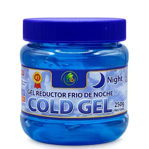 Ginger Cold Gel (Gel de Jengibre) 250g – Intensive Criogenic Body Firming Gel – Nighttime Formula with Cinnamon & Seaweed – Cooling Massage Gel for Skin Toning & Contouring – 100% Natural by Bexpertsusa