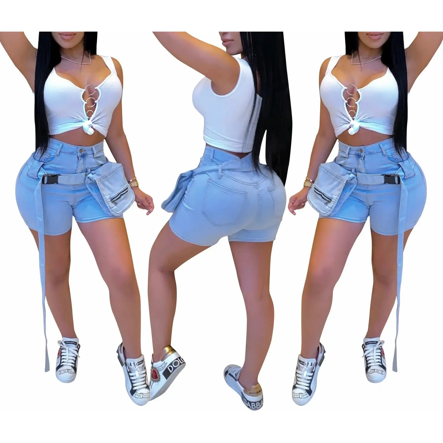 Womens Revealing Crop Top