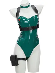 Officially Licensed Street Fighter Classic Cammy Corset Bodysuit