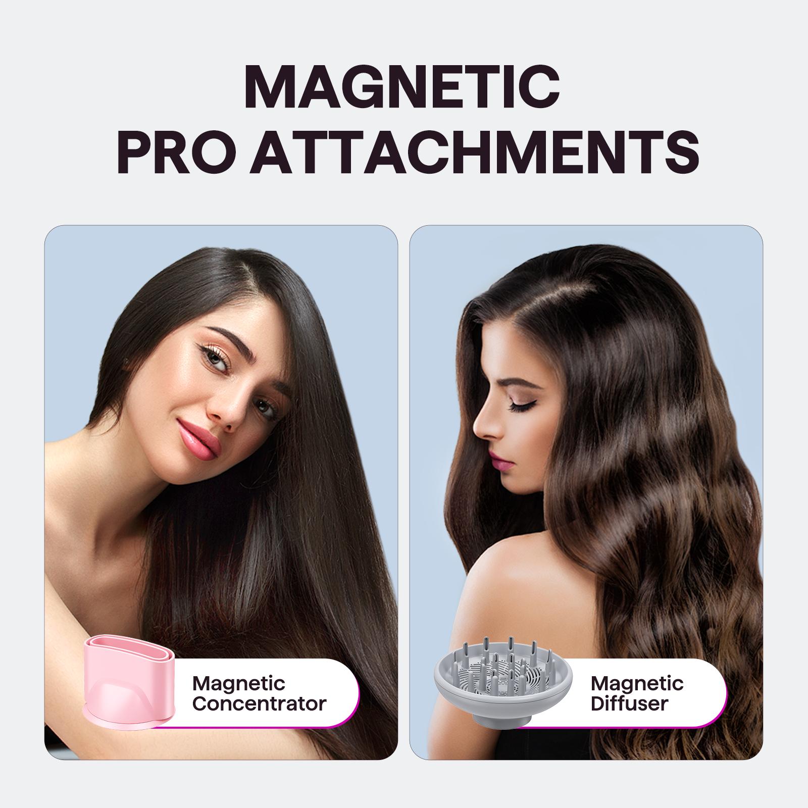 Christmas Gift Set—Wavytalk Ultimate Hair Styling Kit: heatwave pro curler, Blow Dryer & Heat Protectant