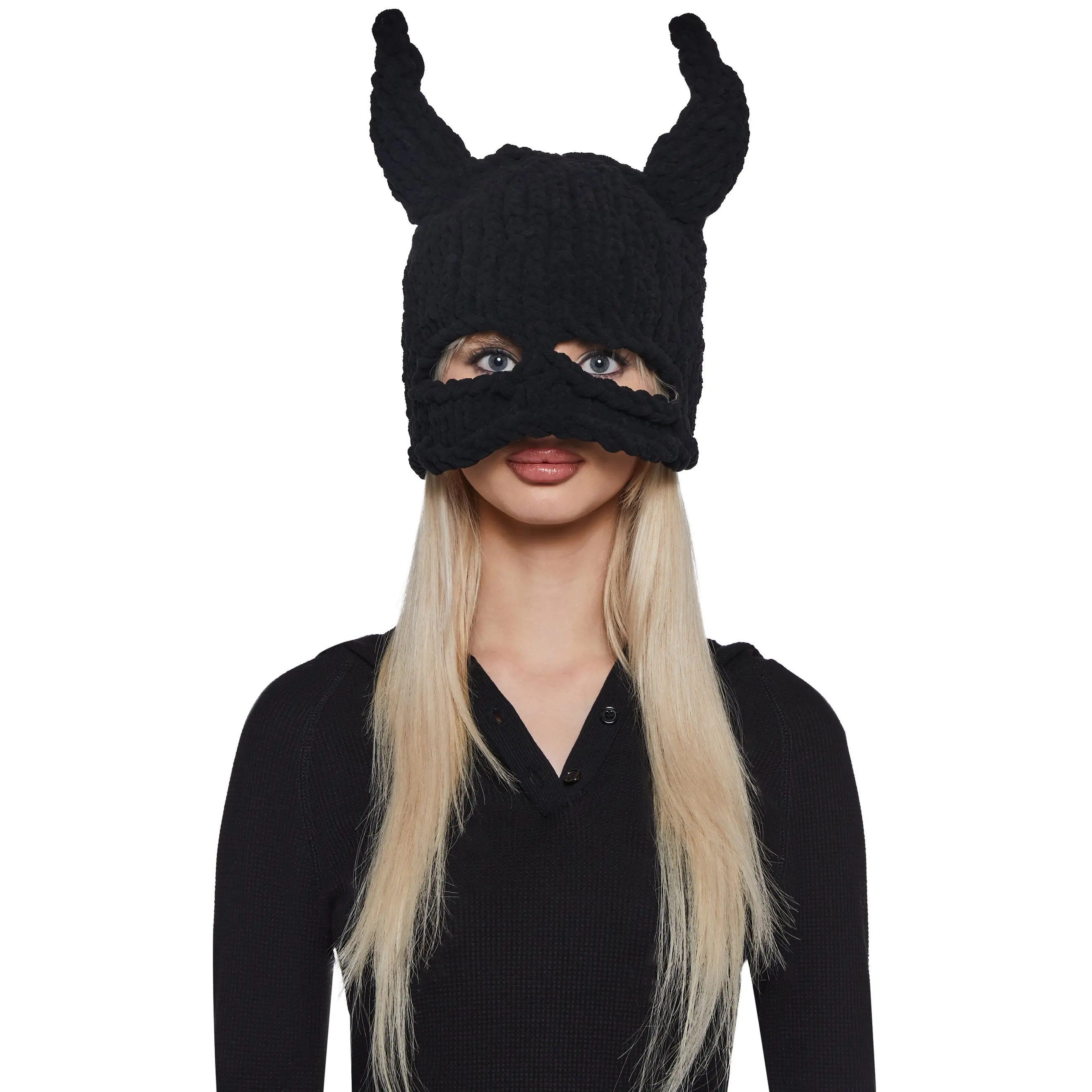 Spooky Winter Knit Beanie