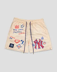 Crayon Series Diamond Air Mesh Shorts - New York Yankees