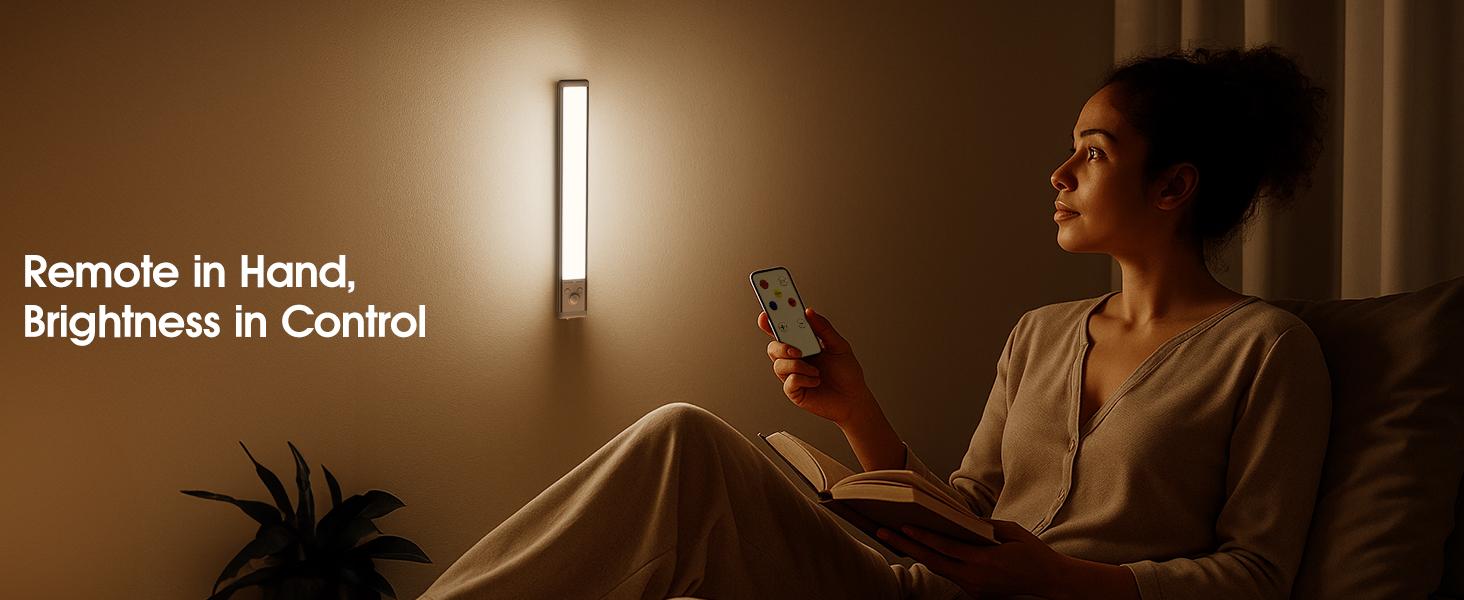 Under Cabinet Lights 5 Pack 52LED Motion Sensor Night Light Indoor 2000mAh USB Rechargeable Magnetic Dimmable Smart Lamp for Kitchen Stairs Wardrobe Lighting Height Adjustable