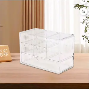 Plastic Storage Organizer Drawers White Organizing Drawer Containers for Bathroom Closet Kitchen and Bedroom Compact Design Versatile Use