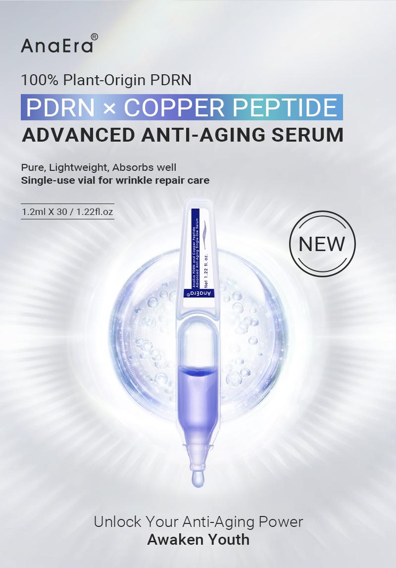 Copper Peptide Anti-Aging Facial Serum, Collagen Boost, Tightening, Lifting, Hydrating, and Repairing, Reduce Fine Line & Wrinkles, All Skin Types, Your choice!