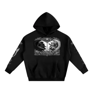 THE REALM WARS GSU ERA 1. Oversize Fleeced Hoodie