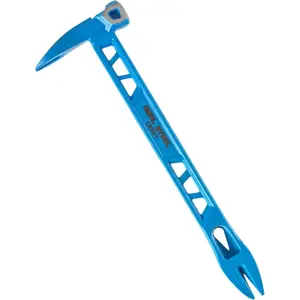 Real Steel 10" Double Ended Nail Puller Cats Paw Pry Bar Construction (0691),By Traiisutor