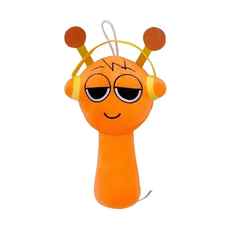 Sprunki Plush Toy Set - Soft Person-Shaped Kawaii Fluffy Plush Stuffed Toys, Hot Game Cartoon Dolls, Kids' Birthday Christmas Gift, Kawaii Stuffed Toys