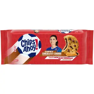 CHIPS AHOY! Chewy Chocolatey Churro Filled Chocolate Chip Cookies, Limited Edition, 9.9 oz CHIPS AHOY! Chewy Chocolatey Churro Filled Chocolate Chip Cookies, Limited Edition, 9.9 oz