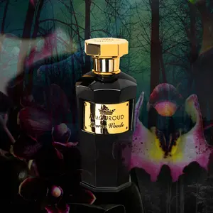 Amouroud Licorice Woods Eau de Parfum 100 ml Spicy Deep Warm Rich Fragrance with Anise Black Pepper Elemi Jasmine Licorice Orchid Oud Cedarwood Amber