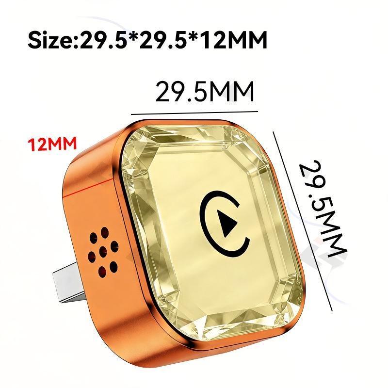 2026 New Smart two-in-one in-car connectivity box Wireless CarPlay Adapter - iPhone & Android Compatible with Fast No-Delay Link, Hands-Free Calling holiday gifts decor cool cover Car Gadgets car stuff car  Decoration Automotive Interior accessories car