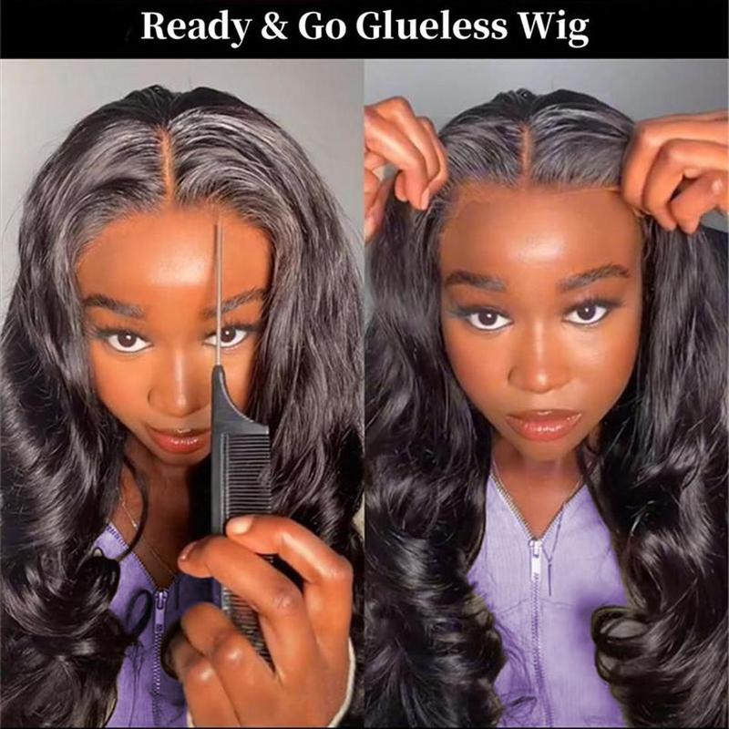 Bling Hair Body Wave 13X4 Lace Front Drawstring Wigs Human Hair Easy To Wear 13x6 Glueless Wig Human Hair Pre Plucked Pre Cut Pre Everything Frontal Wig Beginners Friendly 180% Density #TikTokShopBlackFriday