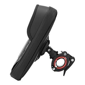 ROCKBROS Waterproof Motorcycle Phone Mount with Secure Mounting for All Smartphones - Universal Fit Handlebar Bag for Motorcycle Riders