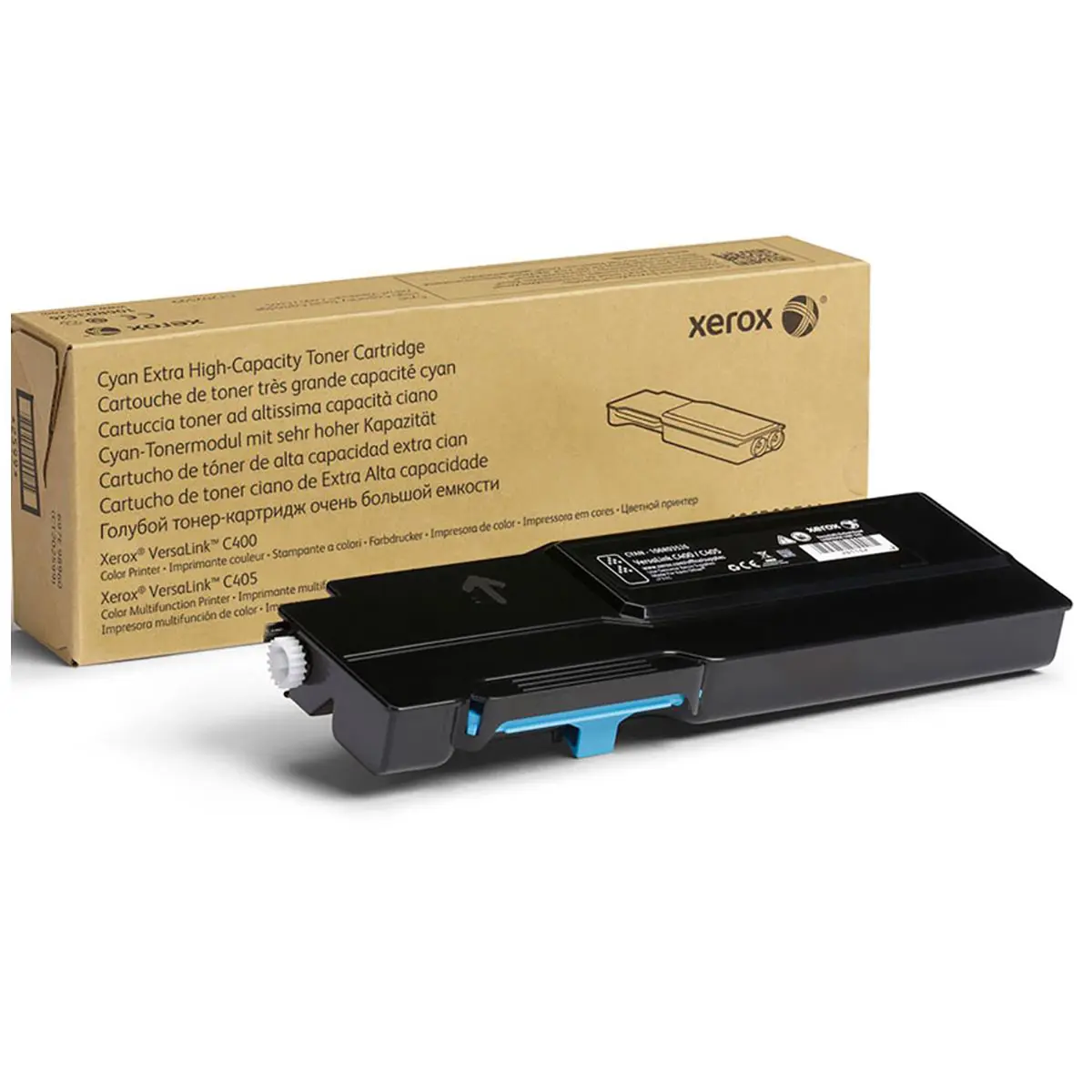 Xerox Genuine Cyan Extra High Capacity Toner Cartridge for Select VersaLink Series Printer, 8,000 Pages Yield