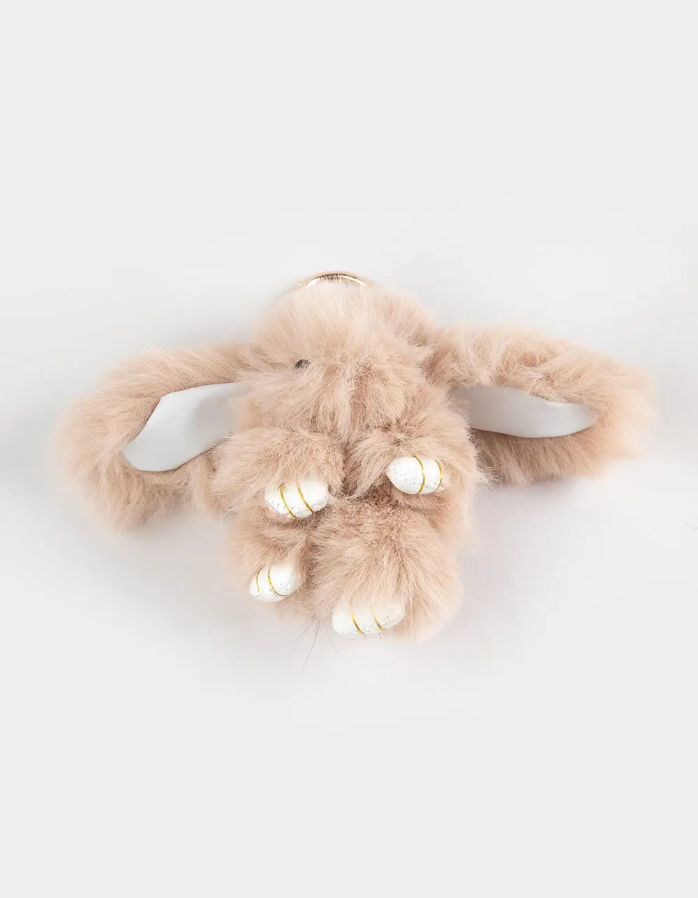 FULL TILT Plush Bunny Bag Charm, Brown