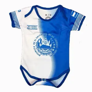 El Salvador Soccer  Royal Blue & White Unisex Jersey