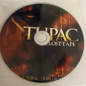 2pac the lost tape promo cd in plastic sleev e