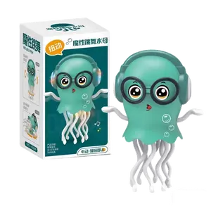 Cute Dancing Jellyfish Toy with Music and Lights Sways Glows and Plays Music Perfect for Birthday Gifts for Kids