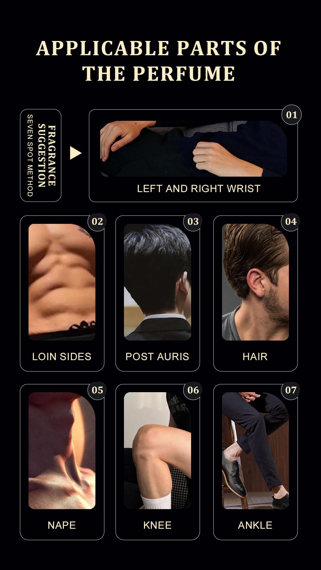 YCZ Eternal Love Perfume for Men Eau De Parfum with Musk Vanilla Lemon Notes 75ML Professional Nightclub Edition Modern Versatile Fragrance Extrait Intense Scent Lightweight Cologne