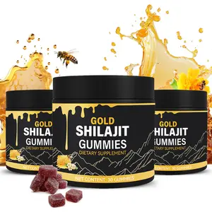 Shilajit Gummies with Organic Manuka Honey | Natural Fitness Supplement | 30 Count Energy Support