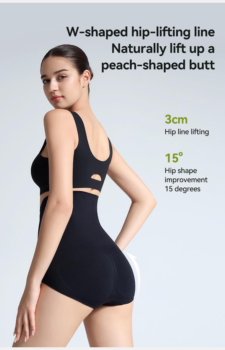 Kakapeople Women's Tummy Control Butt-Lifting Shapewear, Sexy and Comfortable High-Waist Body Sculpting Garment Womenswear Compression