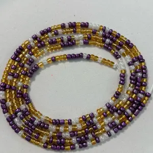 Rapunzel tie on waist beads