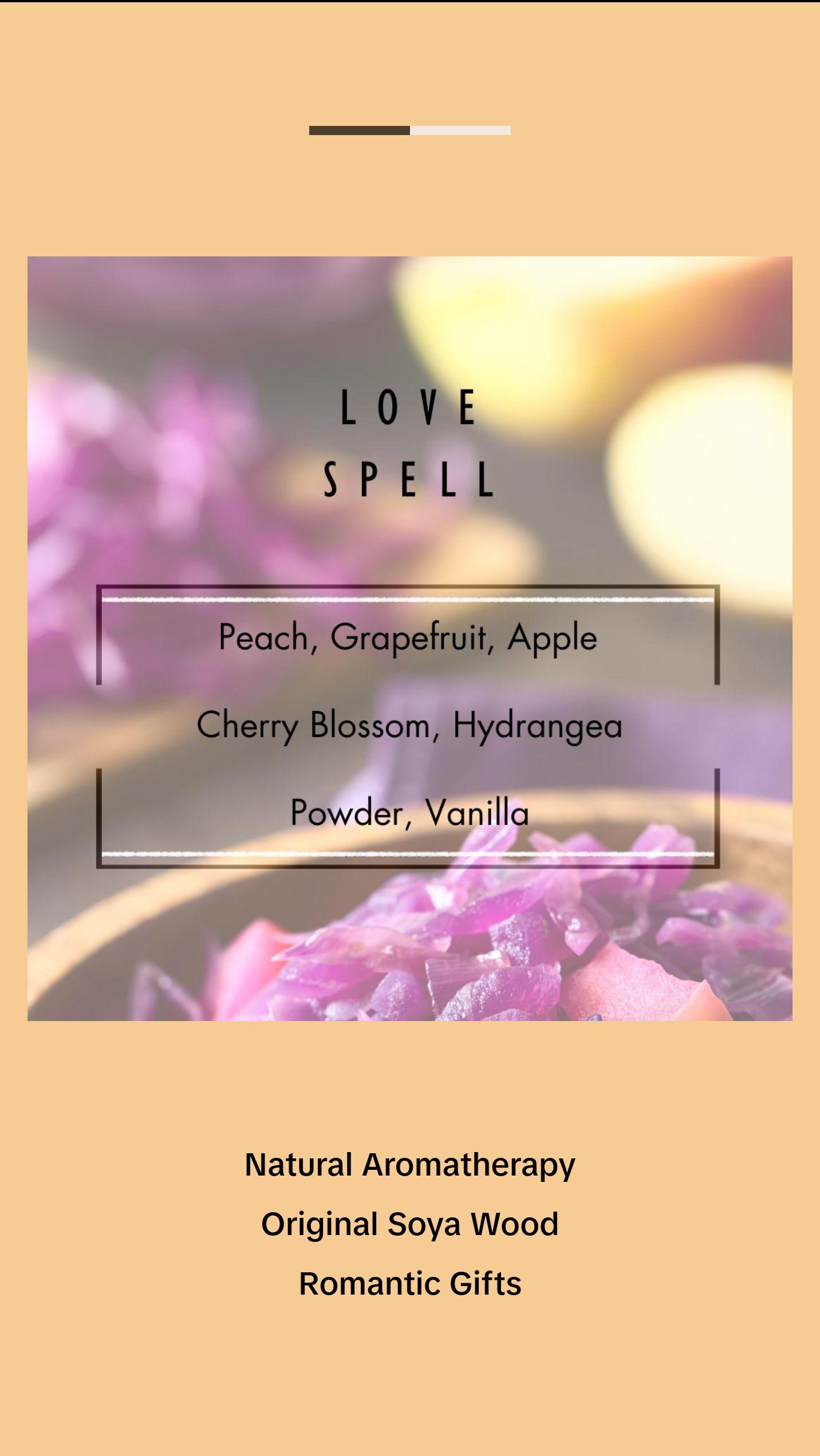 Love Spell Candle