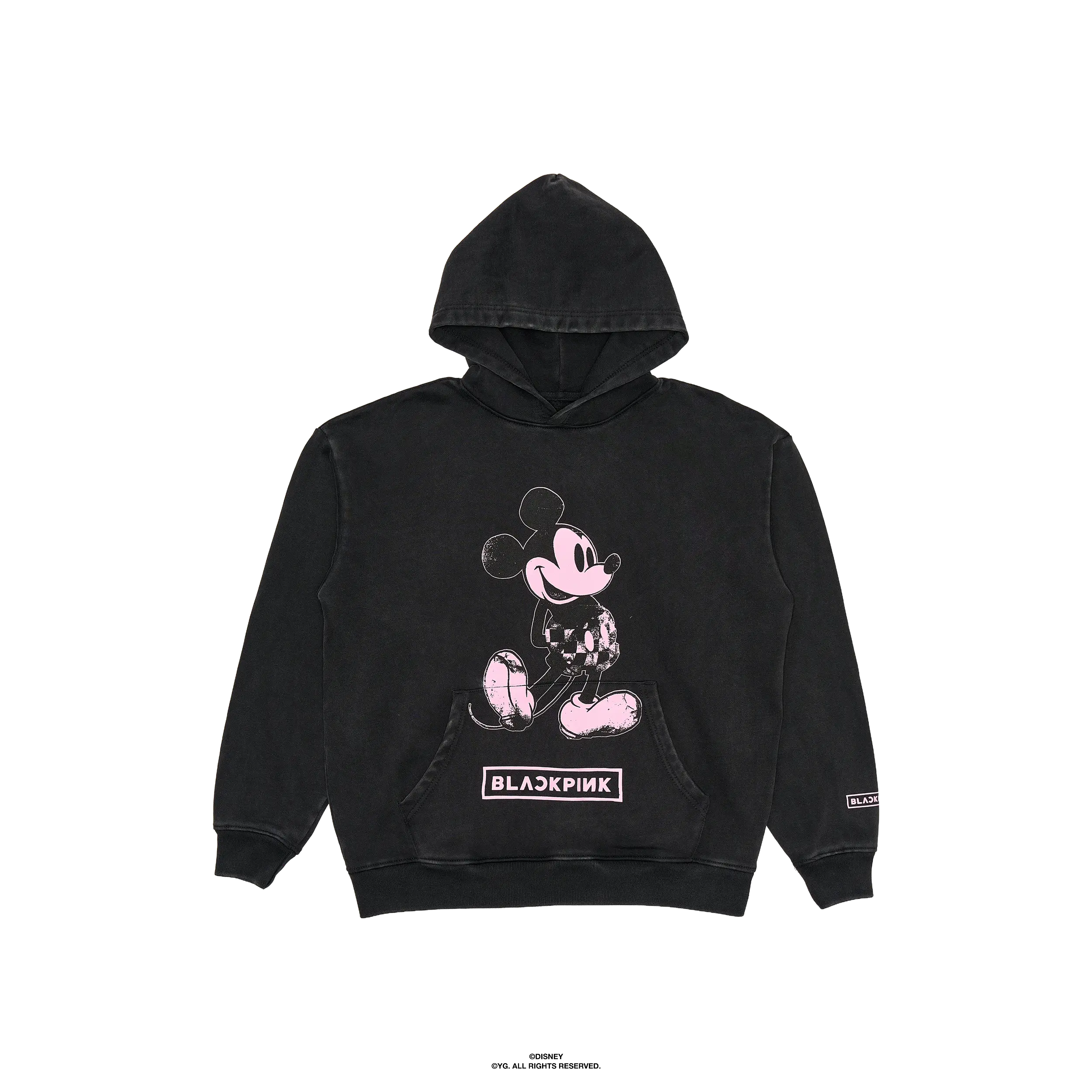Disney x BLACKPINK Mickey Hoodie - Charcoal