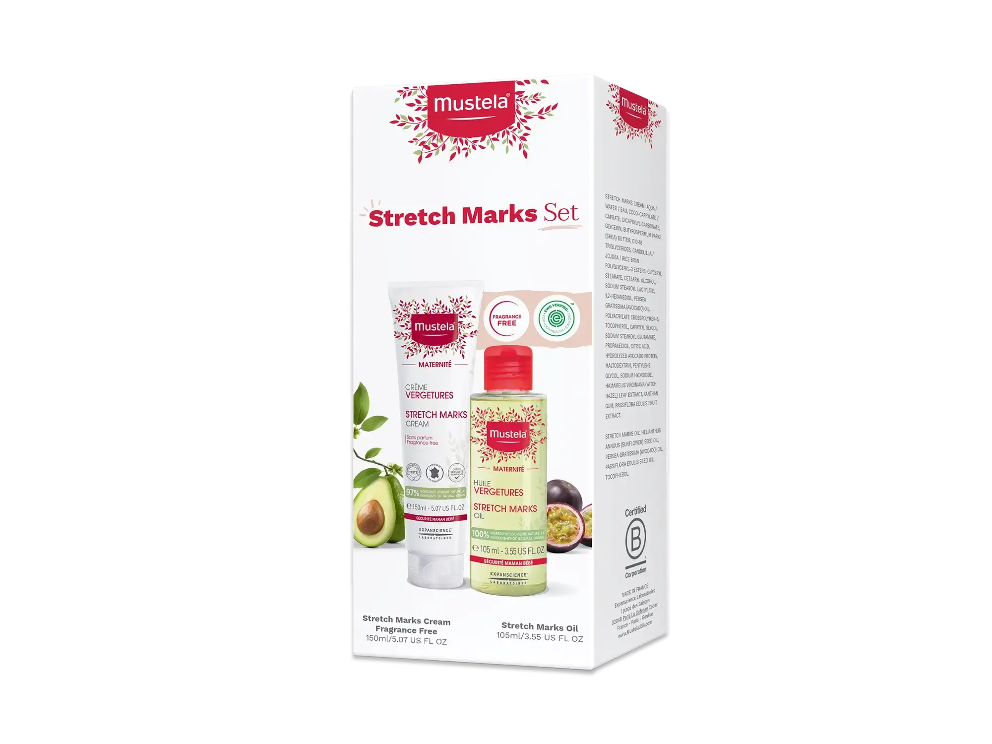 Stretch marks set