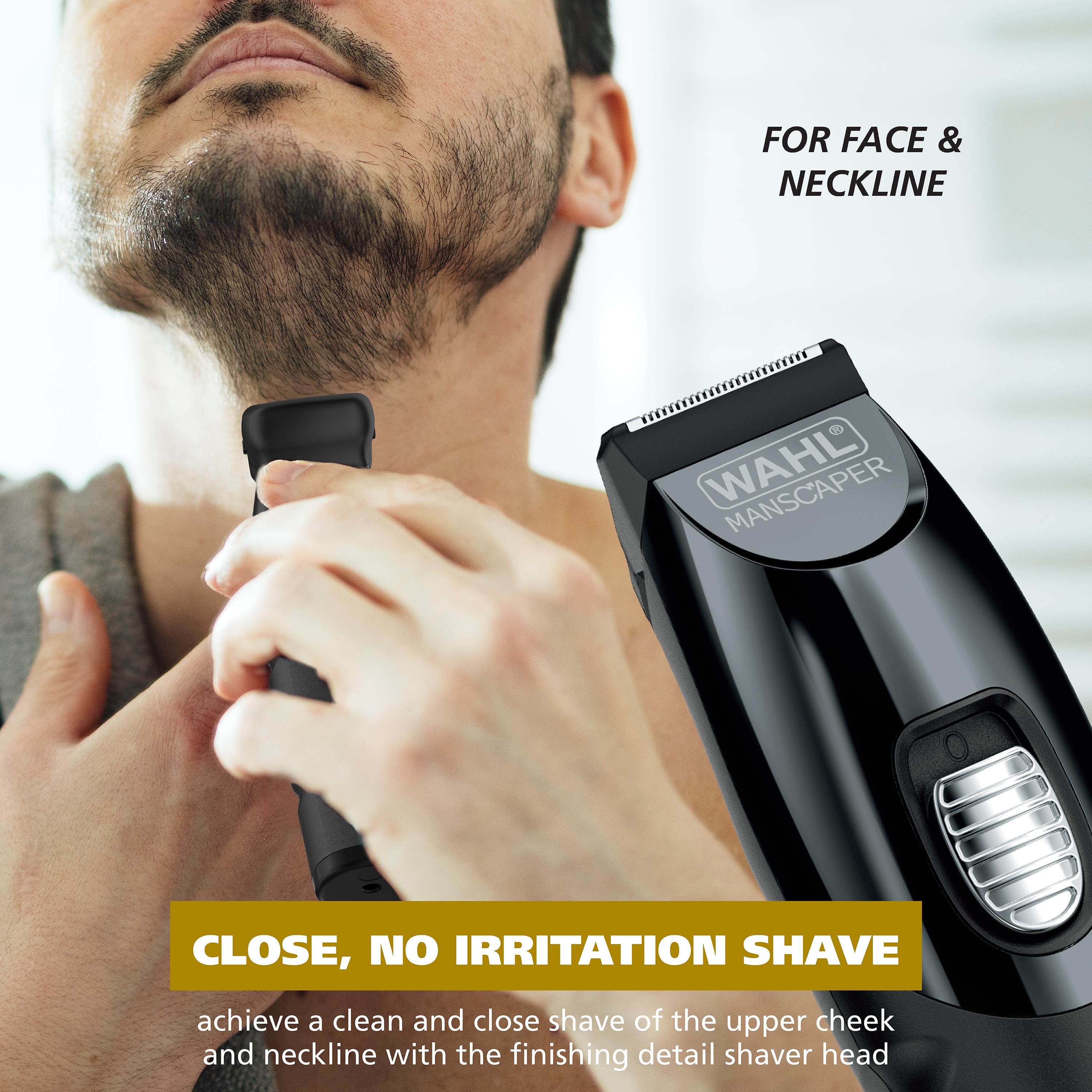 Wahl Manscaper Tool Box All in One Cordless Lithium-Ion Powered Full Body Trimmer With 4 Attachment Heads – Model 3024523