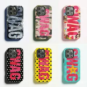 SWAG Collection Phone Case for iPhone 17 Pro Max 16 15 14 13 12 11 Pro Max, Gift for fans, Vibes Colorful Energetic TPU Cover