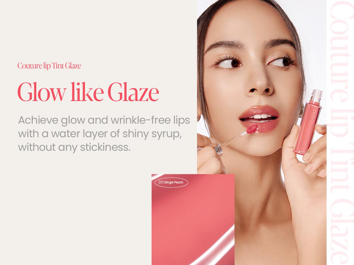 [Espoir Official] Couture Lip Tint Glaze | Volumizing Lip Tint with Juicy Texture & Glossy Finish | Available in 5 Shades