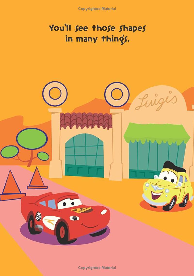 Disney Pixar Cars Toddler Learning Book | Shapes, Colors, Counting, ABCs | Preschool Educational Toy Gift
