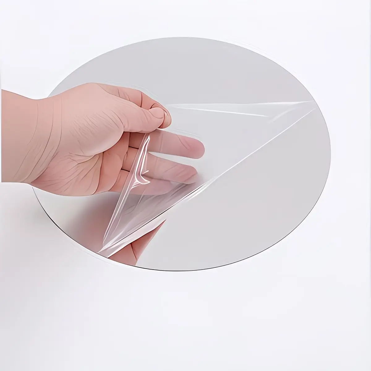 10-Piece Round Acrylic Mirror Table Centerpieces, 20 cm Reusable Reflective Tabletop Decor, Shatterproof and Easy to Install, for Weddings, Parties, and Centerpiece Decorations, Home Centerpieces
