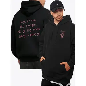 Stylish Unisex Lil Peep Graphic Hoodie With Front Pockets For All Season Comfort Wear