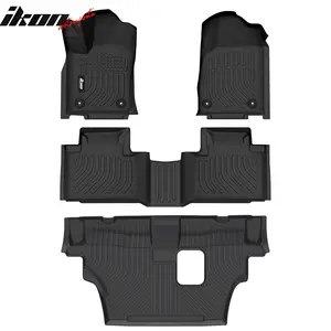 3D Floor Mats Carpet Liners for Dodge Durango 7 Passenger 2016-2026 TPE