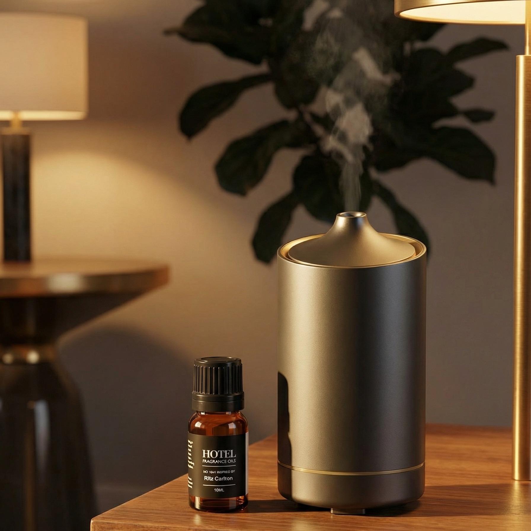 Household Lifestyle Store 2026 Ritz-Carlton Hotel Scent Diffuser Oil No. 1014 - Premium Fragrance Oil for Ultrasonic/Waterless Diffusers 10mL Glass Bottle Luxury Spa & Home Aroma