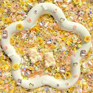 Glitter Litter - Supermix DIY Craft Mix – Resin Rhinestones, Glitter, Clay Slices & Charms for Slime, Decoden, Snow Globes & Resin Art