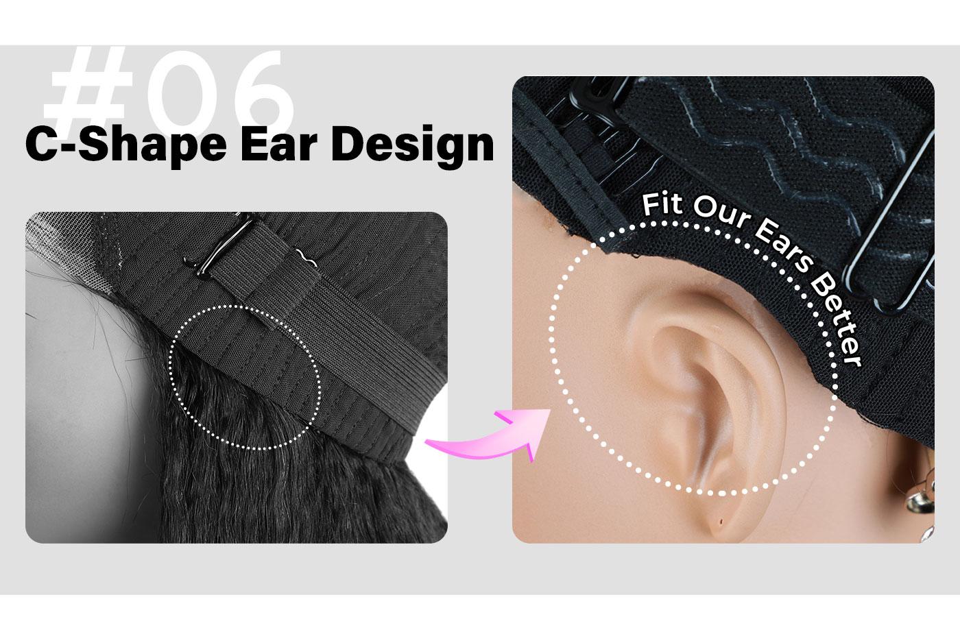 OQ HAIR Full 220% Density Loose Curly 9x6 Lace Glueless Wig Pre Bleached Lace Frontal Wig Beginner Friendly