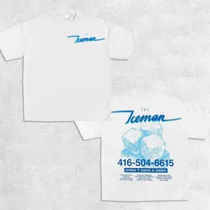 "THE ICEMAN" DRAKE VINTAGE TEE 2.0, Unisex Rap Shirt, Rap Tee, Music Fans Shirt, Rapper Merch Gift for Him Gift For Her, Y2K Womenswear And Menswear Graphic Tee Top Crewneck Apparel