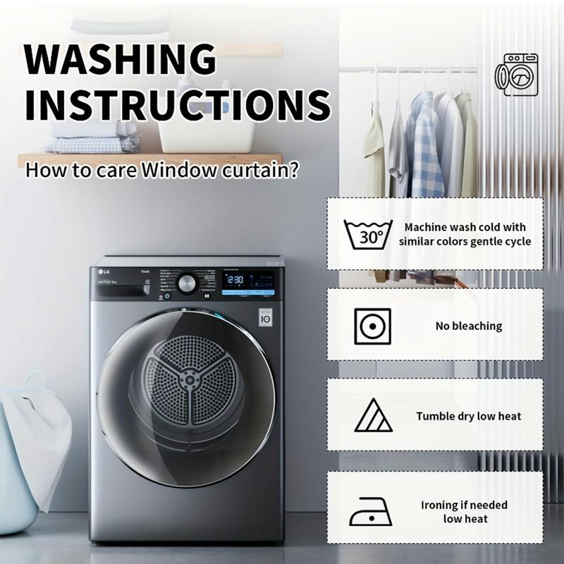 Blue Floral Shower Curtain Set Elegant Draped Design | Hookless, Waterproof, Removable Liner Bathroom Decoration