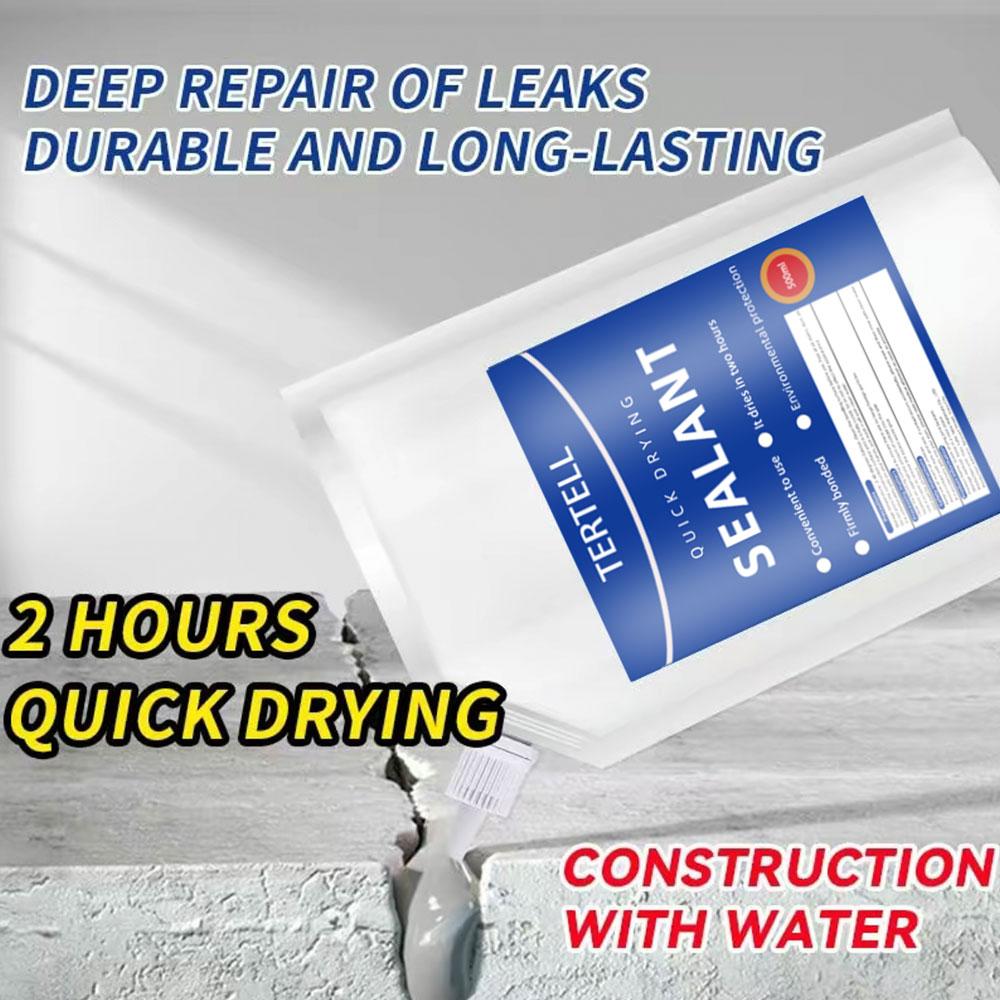 Waterproofing Coatings Concrete Caulk, Concrete Sealer Repair, Concrete Crack Filler, Outdoor Concrete Quick Dry, 500 grams