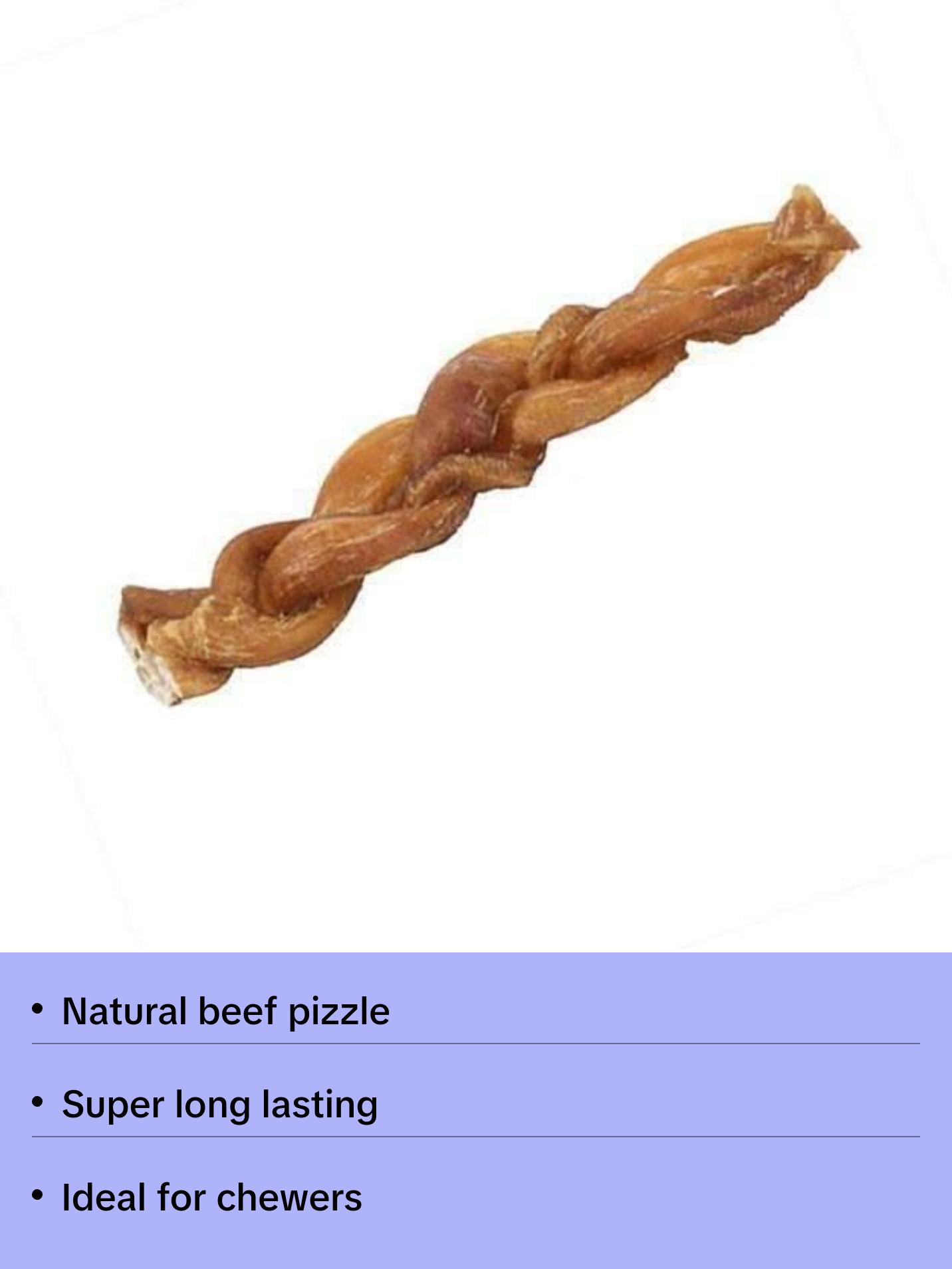 7" Braided Bully Sticks 7" Braided Bully Sticks