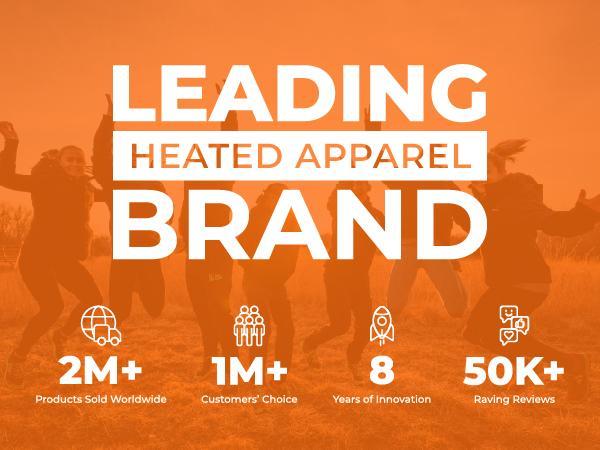 ororo Men's Classic Heated Vest with Battery Pack - Lightweight Insulated Puffer Vest, Water and Wind Resistant, Menswear Outdoor Underwear