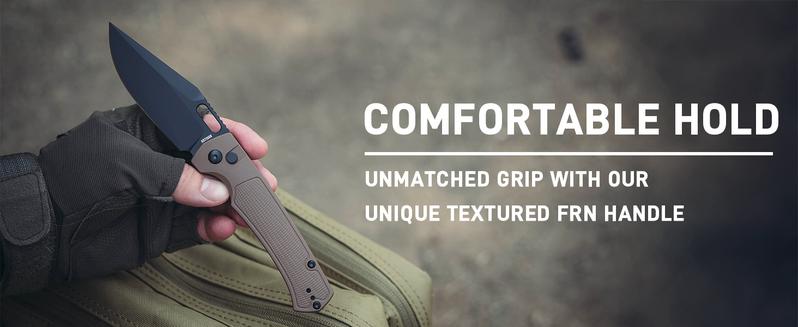 Artisan Cutlery Revel Folding Pocket EDC Knife AR-RPM9 Blade FRN Handle Outdoor Knives for Camping, Hunting and Survival Gear Emergency Survival Gear