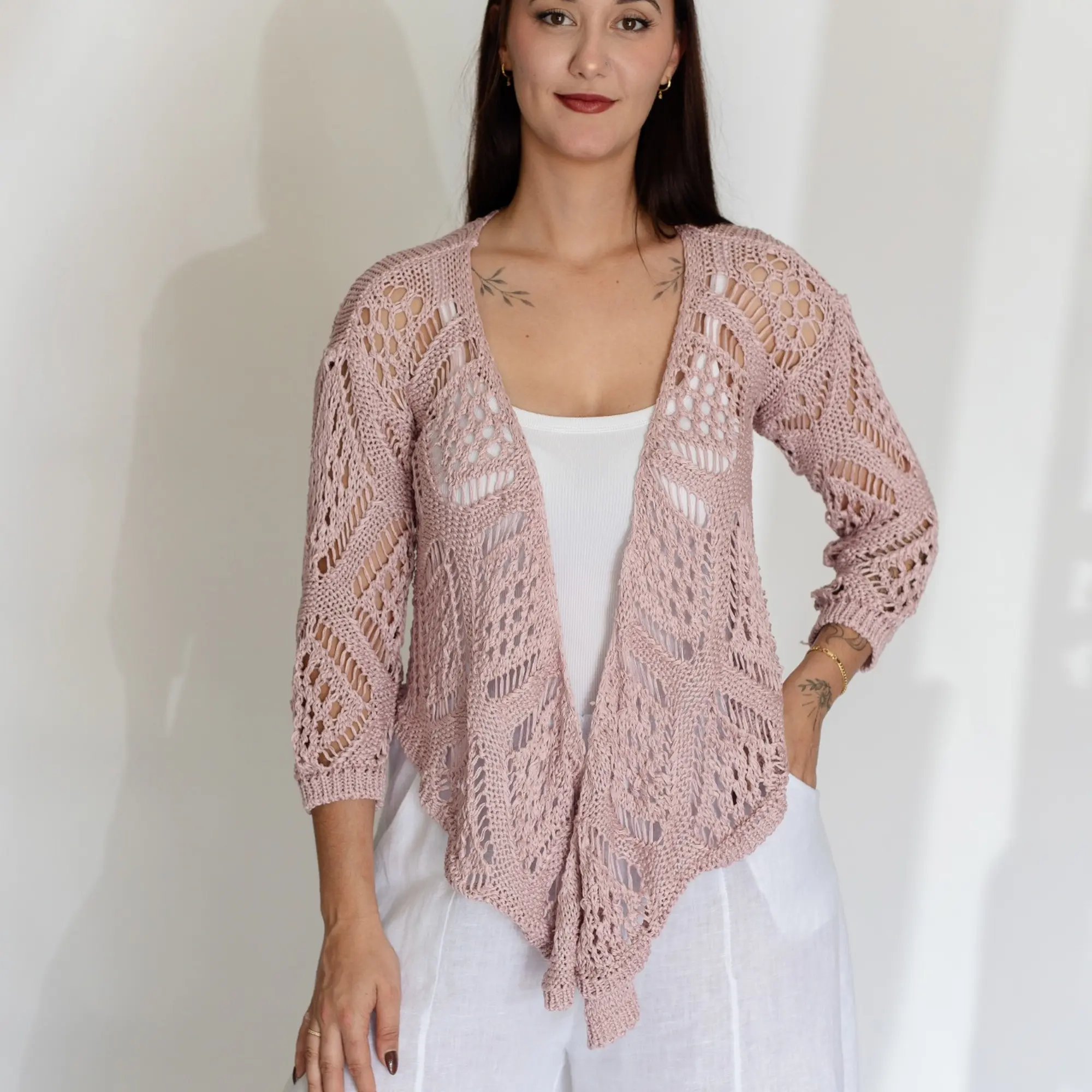 Malta Crochet Jacket XS-L Malta Crochet Jacket XS-L