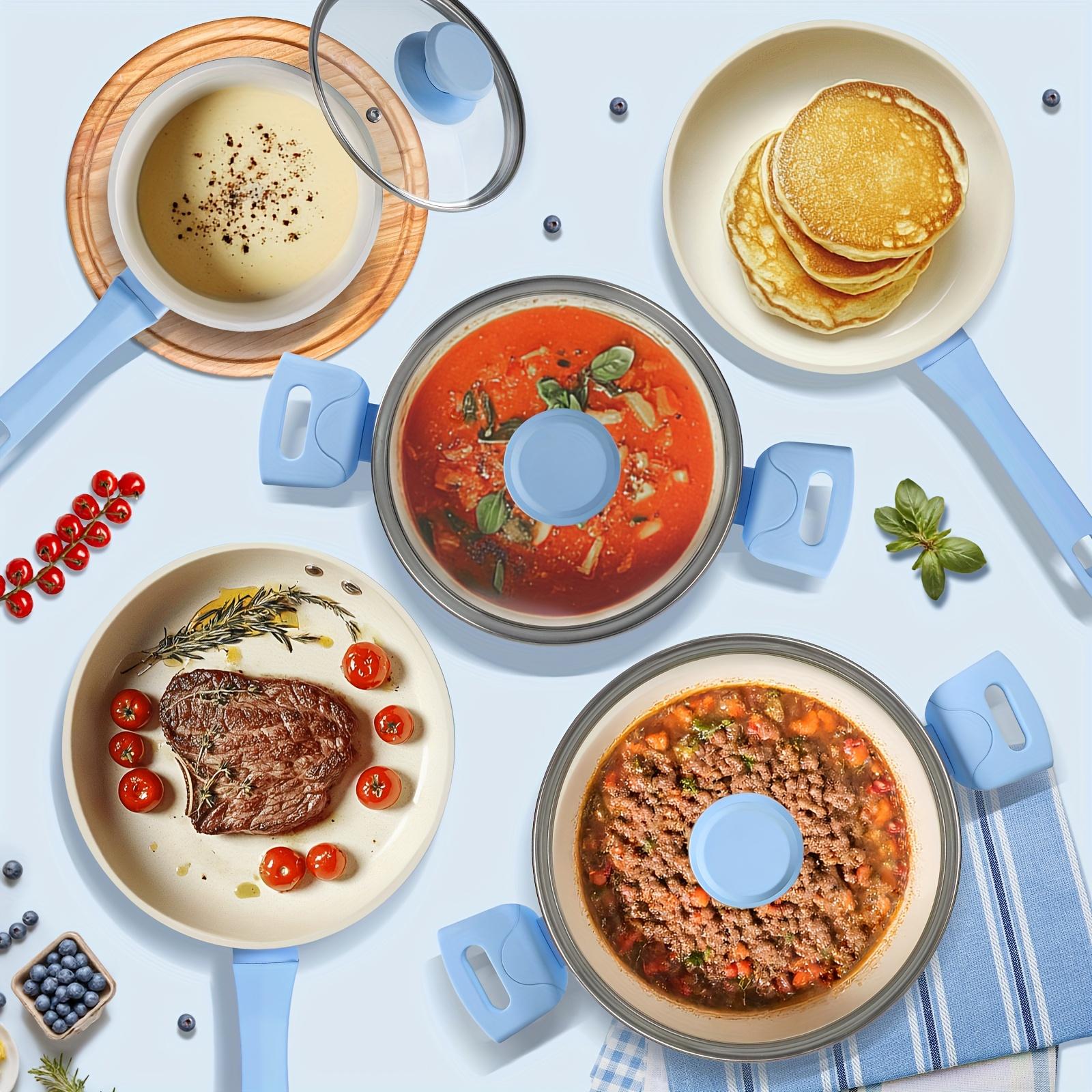 MGKKT Premier Hard-Anodized Nonstick Cookware 11-Piece Pots and Pans Set Dishwasher and Oven Safe with MineralShield Nonstick Technology Durable and Versatile Kitchen Cookware Outdoors  black friday deals 2025 blackfriday TiktokShopBlackFriday