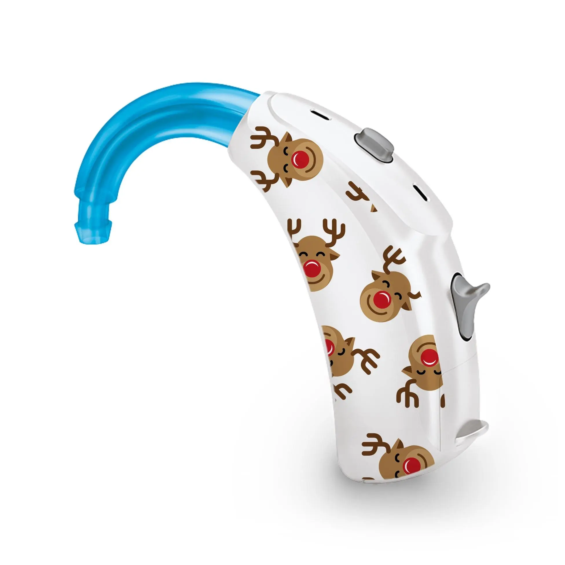 Rudolph Hearing aid stickers