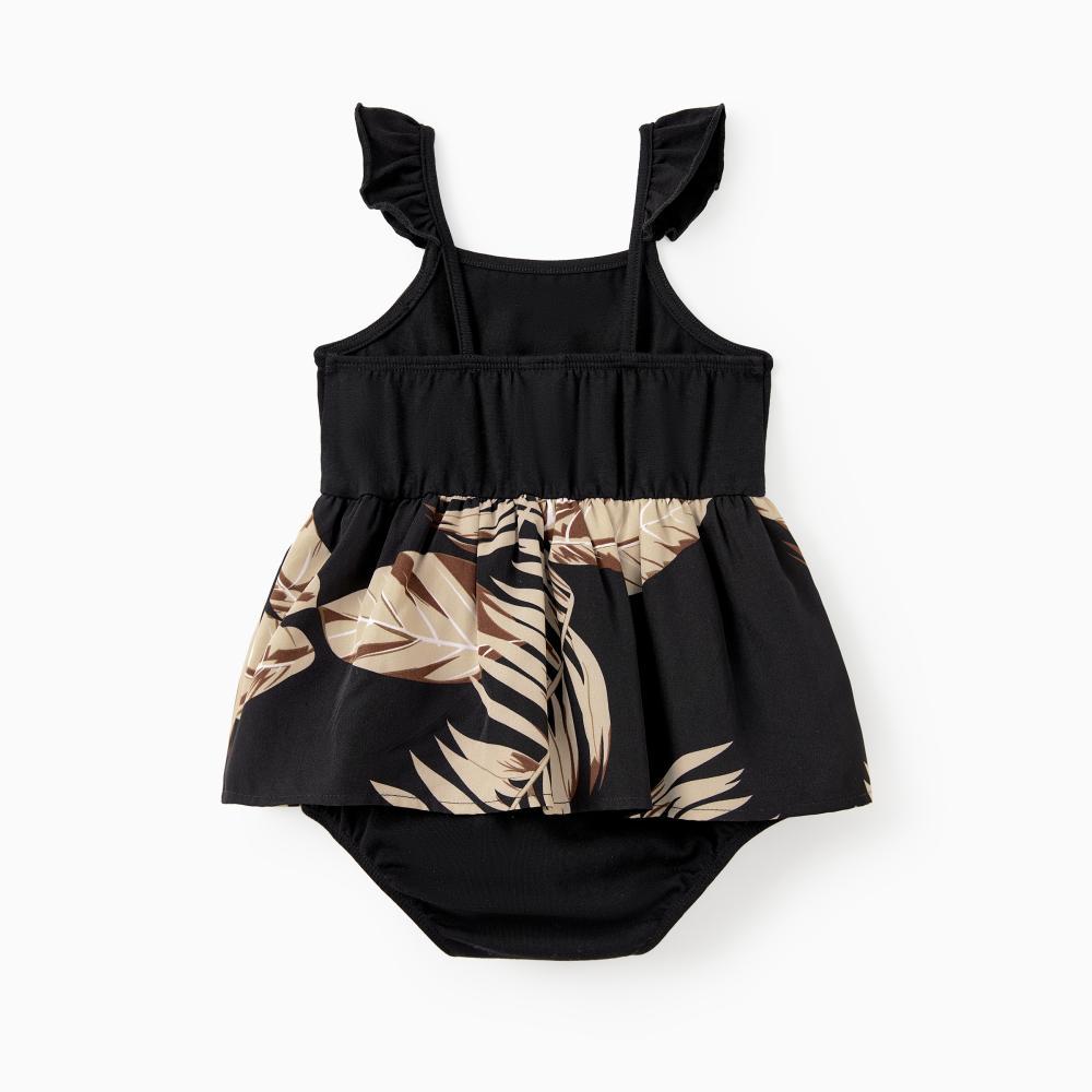 PatPat Family Matching Floral Print Belted Cami Dresses And Solid Short Sleeve Tops Sets PatPat Family Matching Floral Print Belted Cami Dresses And Solid Short Sleeve Tops Sets